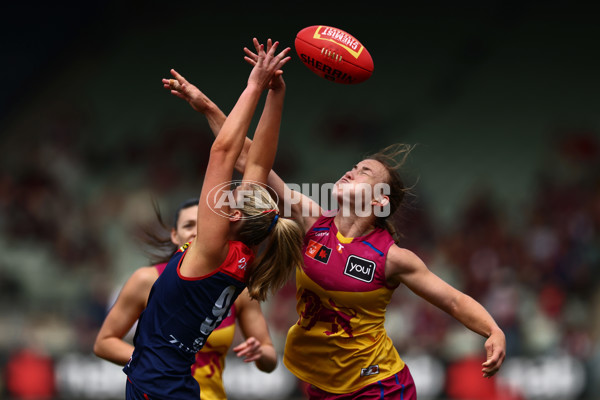 AFLW 2025 Second Qualifying Final - Melbourne v Brisbane - A-64761181