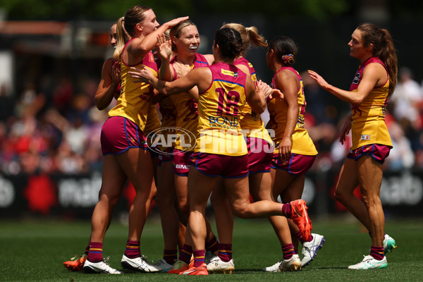 AFLW 2025 Second Qualifying Final - Melbourne v Brisbane - A-64763432
