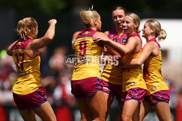 AFLW 2025 Second Qualifying Final - Melbourne v Brisbane - A-64763437
