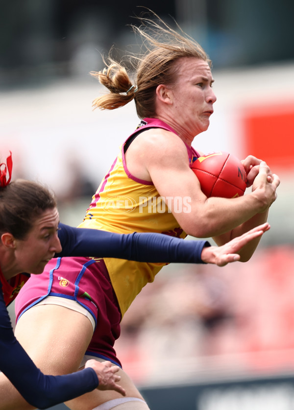AFLW 2025 Second Qualifying Final - Melbourne v Brisbane - A-64763464