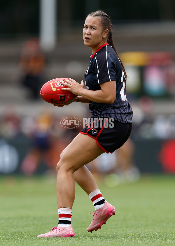 AFLW 2025 Second Elimination Final - Adelaide v St Kilda - A-64763478