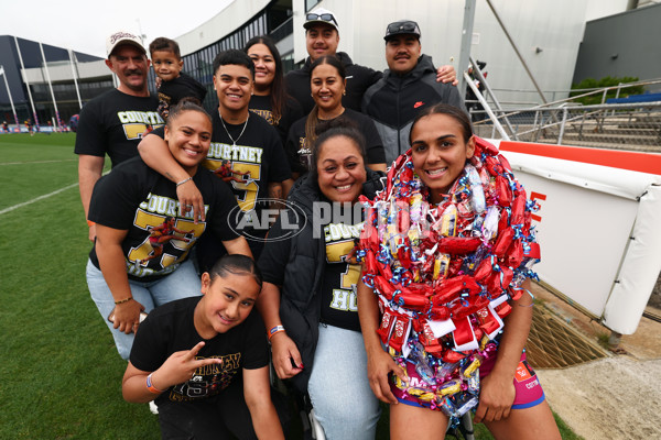 AFLW 2025 Second Qualifying Final - Melbourne v Brisbane - A-64765863