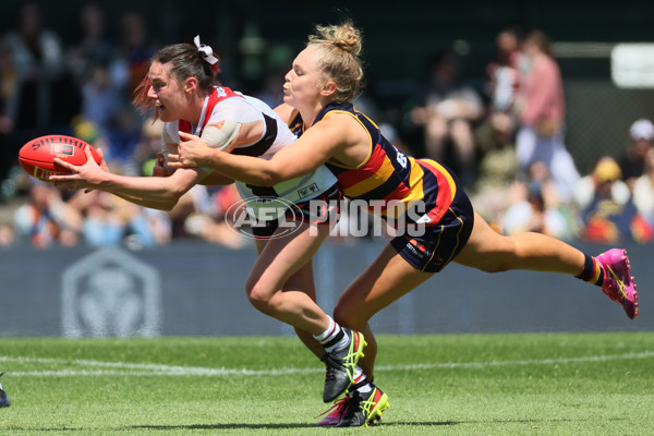 AFLW 2025 Second Elimination Final - Adelaide v St Kilda - A-64765870
