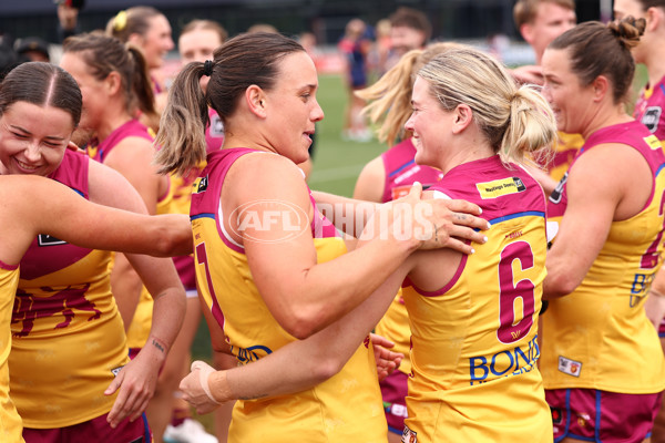 AFLW 2025 Second Qualifying Final - Melbourne v Brisbane - A-64765893