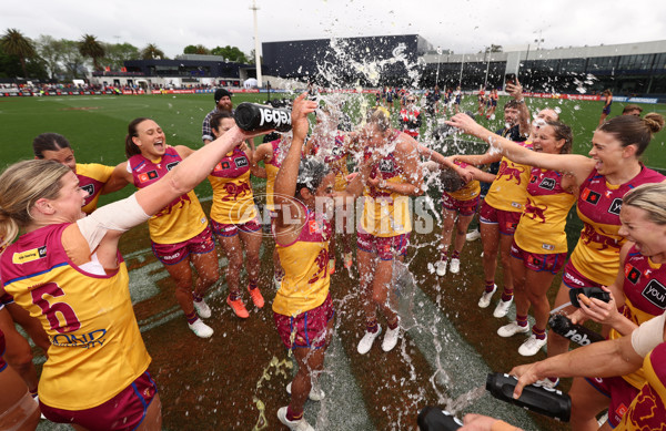 AFLW 2025 Second Qualifying Final - Melbourne v Brisbane - A-64765895