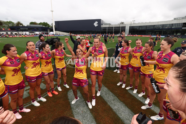 AFLW 2025 Second Qualifying Final - Melbourne v Brisbane - A-64766380