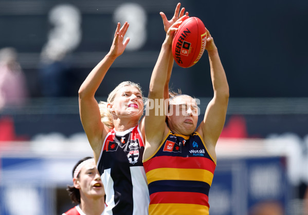 AFLW 2025 Second Elimination Final - Adelaide v St Kilda - A-64768439