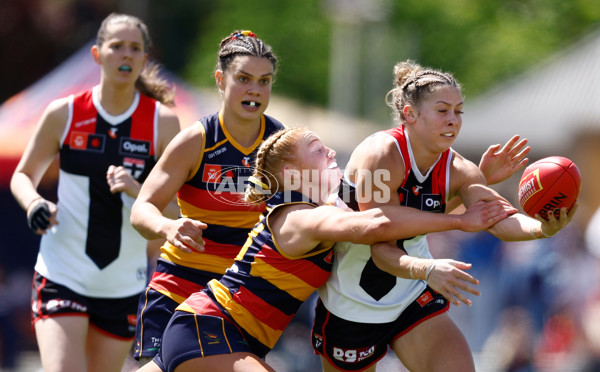 AFLW 2025 Second Elimination Final - Adelaide v St Kilda - A-64768985