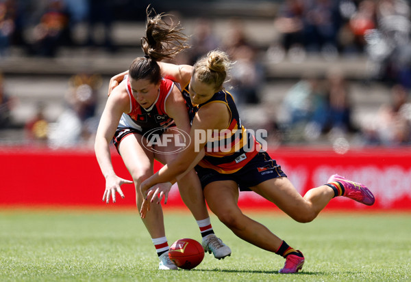 AFLW 2025 Second Elimination Final - Adelaide v St Kilda - A-64769037
