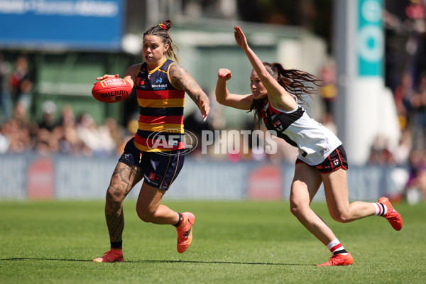 AFLW 2025 Second Elimination Final - Adelaide v St Kilda - A-64771234