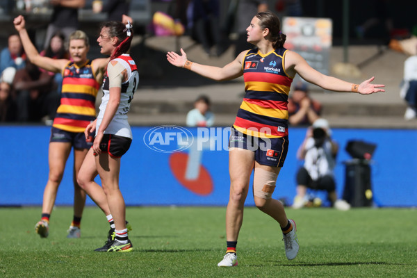 AFLW 2025 Second Elimination Final - Adelaide v St Kilda - A-64771254