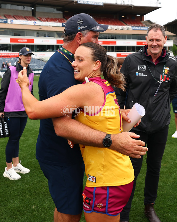 AFLW 2025 Second Qualifying Final - Melbourne v Brisbane - A-64771265