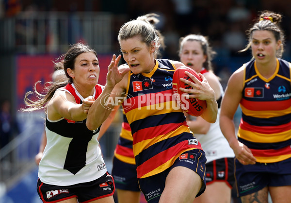 AFLW 2025 Second Elimination Final - Adelaide v St Kilda - A-64773533