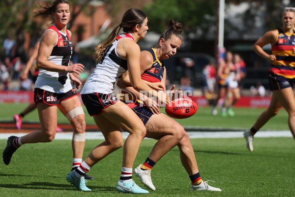 AFLW 2025 Second Elimination Final - Adelaide v St Kilda - A-64773852
