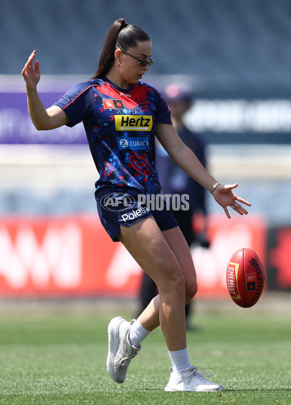 AFLW 2025 Second Semi Final - Melbourne v Adelaide - A-64788860