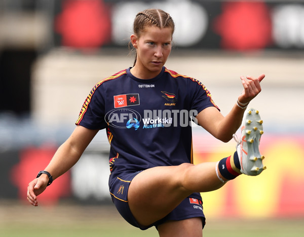 AFLW 2025 Second Semi Final - Melbourne v Adelaide - A-64788863