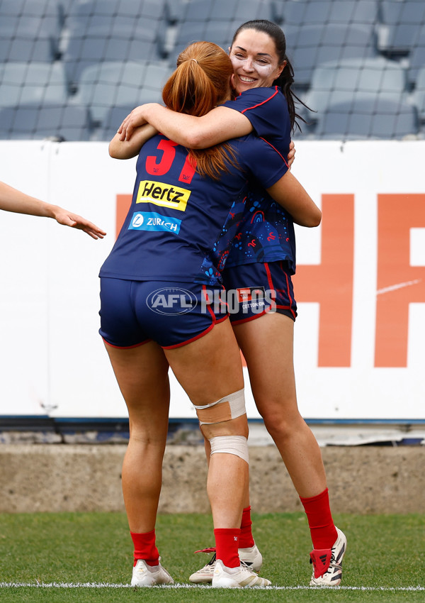 AFLW 2025 Second Semi Final - Melbourne v Adelaide - A-64790049