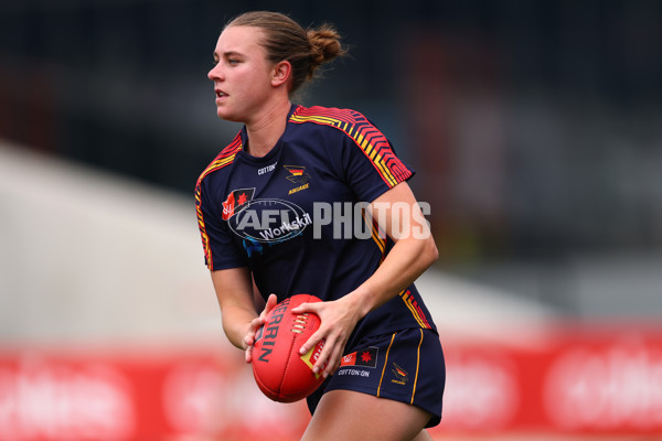 AFLW 2025 Second Semi Final - Melbourne v Adelaide - A-64791032