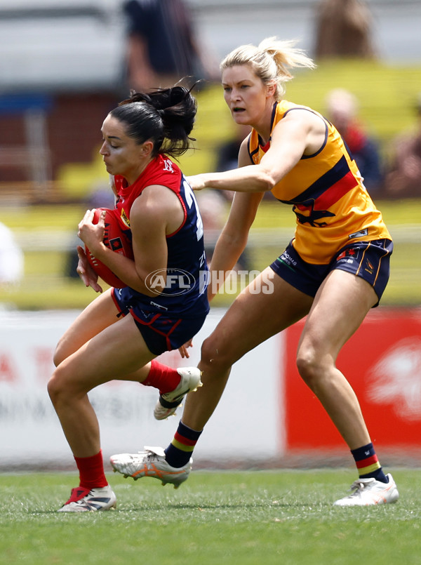 AFLW 2025 Second Semi Final - Melbourne v Adelaide - A-64791045