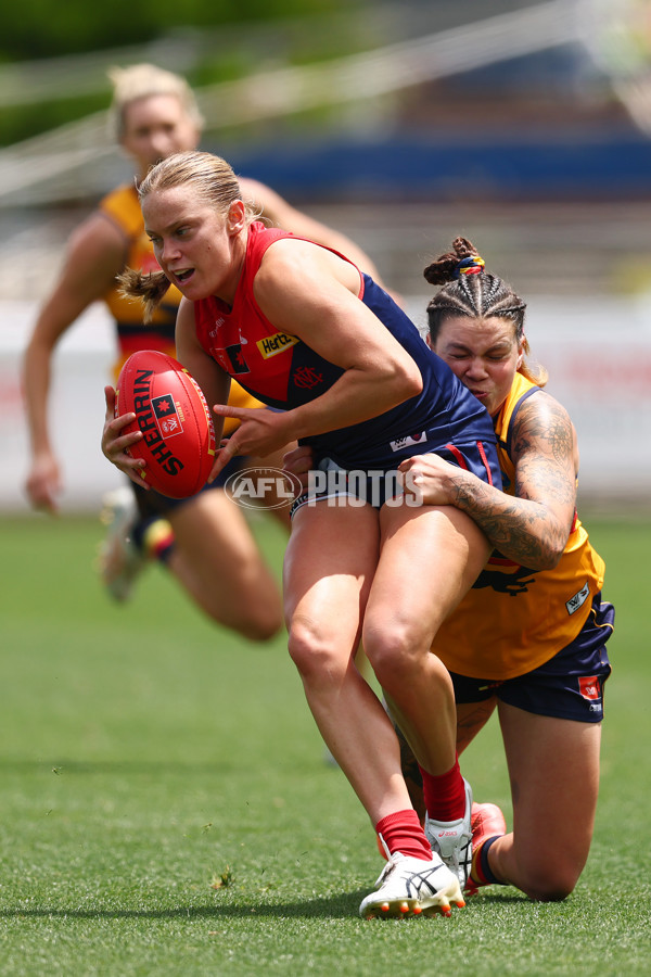 AFLW 2025 Second Semi Final - Melbourne v Adelaide - A-64791082