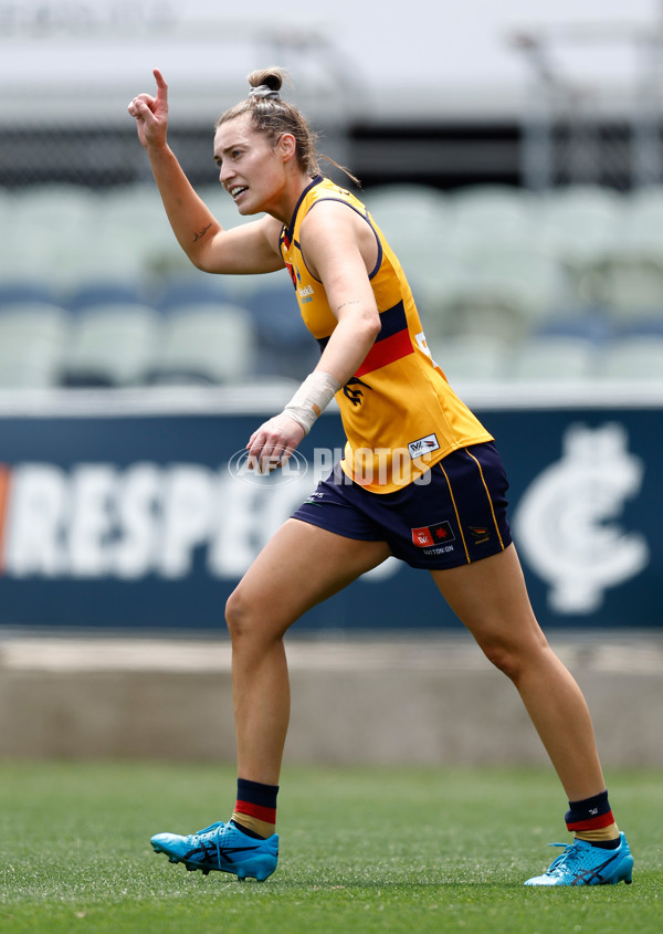 AFLW 2025 Second Semi Final - Melbourne v Adelaide - A-64792543