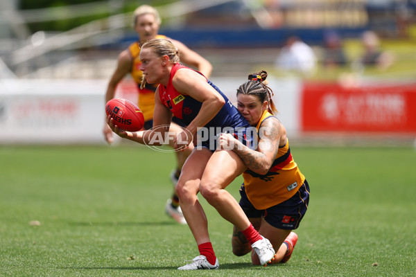 AFLW 2025 Second Semi Final - Melbourne v Adelaide - A-64792548