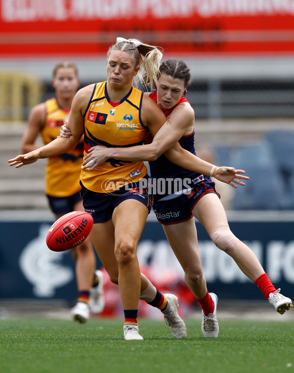 AFLW 2025 Second Semi Final - Melbourne v Adelaide - A-64792562