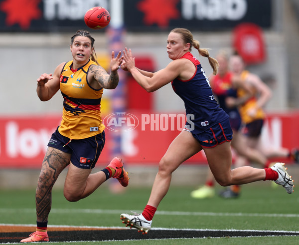 AFLW 2025 Second Semi Final - Melbourne v Adelaide - A-64792579
