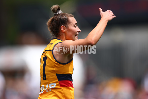 AFLW 2025 Second Semi Final - Melbourne v Adelaide - A-64792598