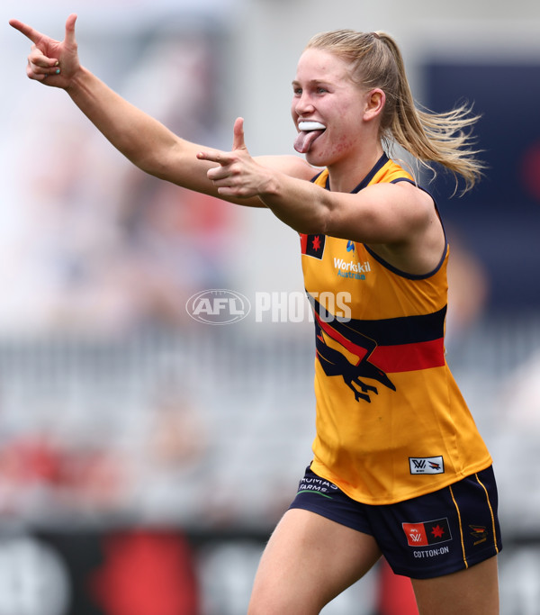 AFLW 2025 Second Semi Final - Melbourne v Adelaide - A-64792608