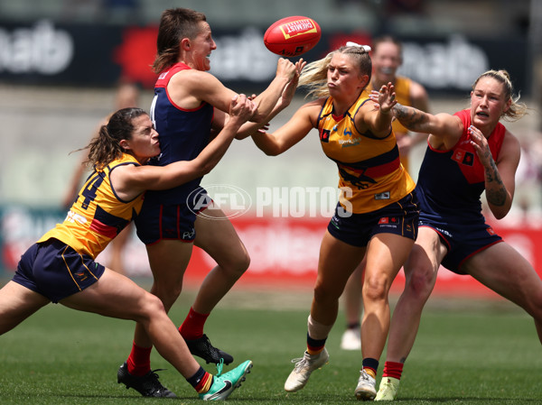 AFLW 2025 Second Semi Final - Melbourne v Adelaide - A-64793830
