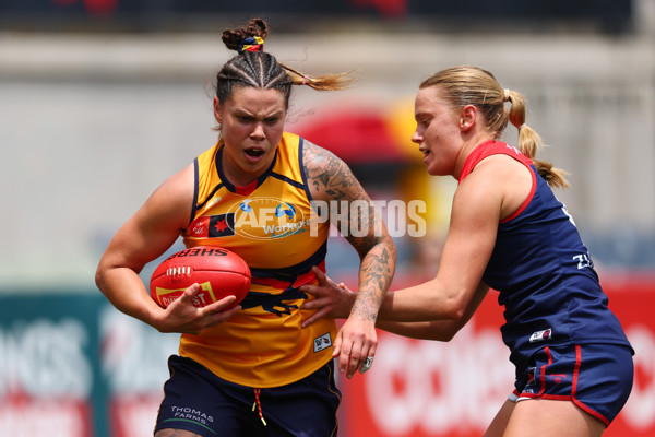 AFLW 2025 Second Semi Final - Melbourne v Adelaide - A-64793860