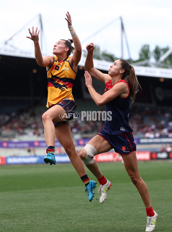 AFLW 2025 Second Semi Final - Melbourne v Adelaide - A-64795050