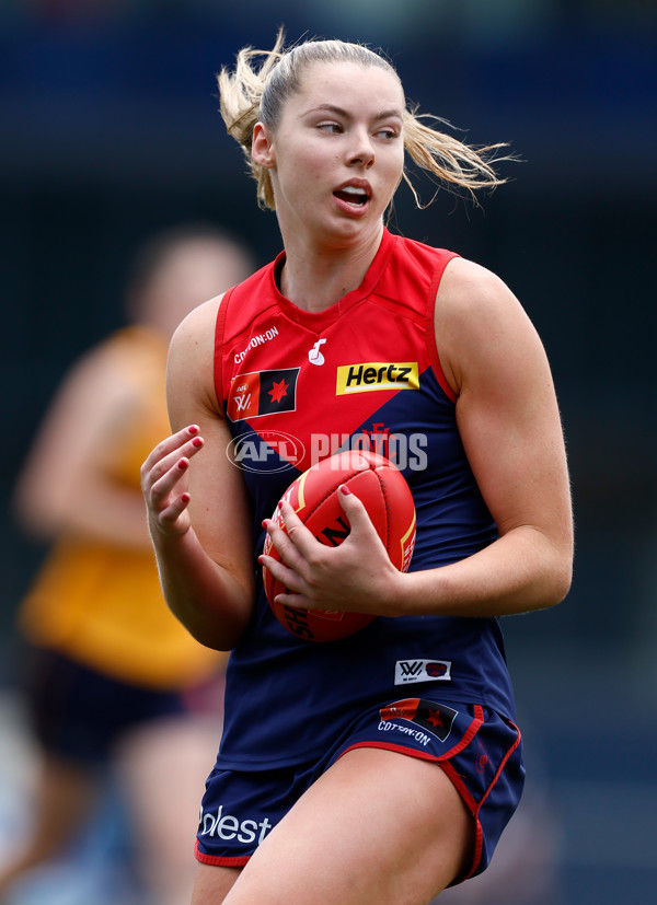 AFLW 2025 Second Semi Final - Melbourne v Adelaide - A-64795075
