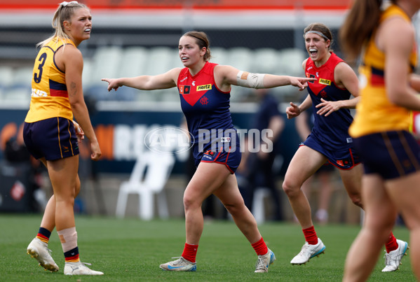 AFLW 2025 Second Semi Final - Melbourne v Adelaide - A-64795079