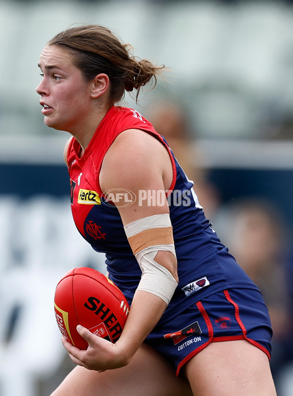 AFLW 2025 Second Semi Final - Melbourne v Adelaide - A-64795091