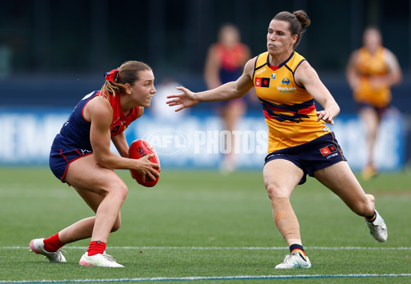 AFLW 2025 Second Semi Final - Melbourne v Adelaide - A-64795096