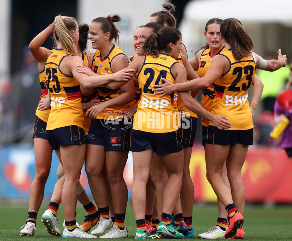 AFLW 2025 Second Semi Final - Melbourne v Adelaide - A-64796149