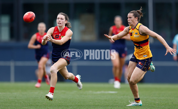 AFLW 2025 Second Semi Final - Melbourne v Adelaide - A-64796151