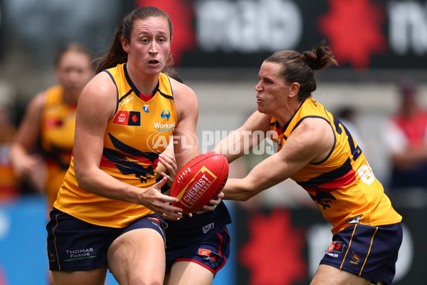 AFLW 2025 Second Semi Final - Melbourne v Adelaide - A-64796197