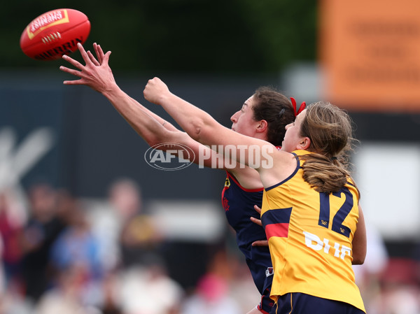 AFLW 2025 Second Semi Final - Melbourne v Adelaide - A-64796237