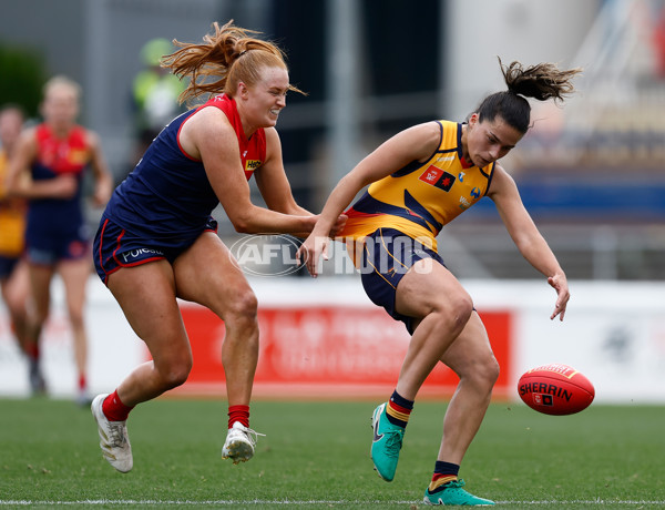AFLW 2025 Second Semi Final - Melbourne v Adelaide - A-64796243