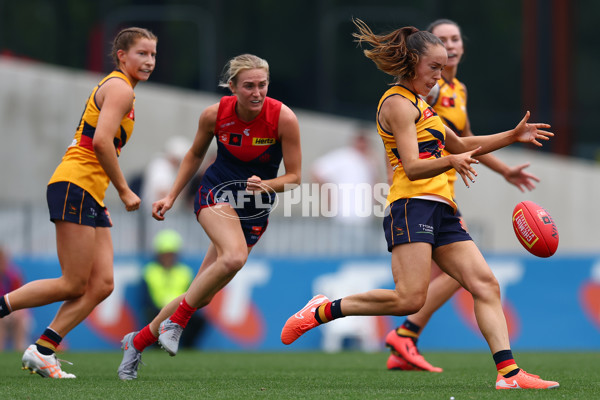 AFLW 2025 Second Semi Final - Melbourne v Adelaide - A-64797363