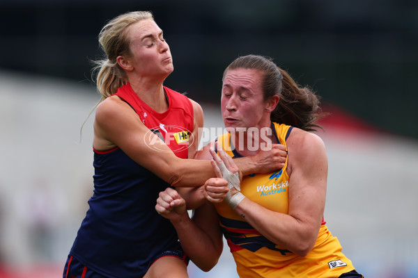AFLW 2025 Second Semi Final - Melbourne v Adelaide - A-64797374