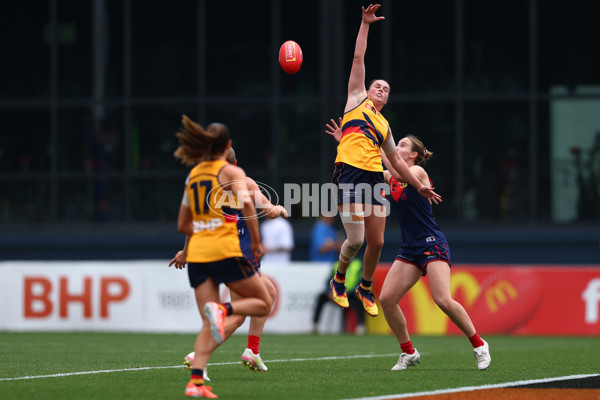 AFLW 2025 Second Semi Final - Melbourne v Adelaide - A-64797379