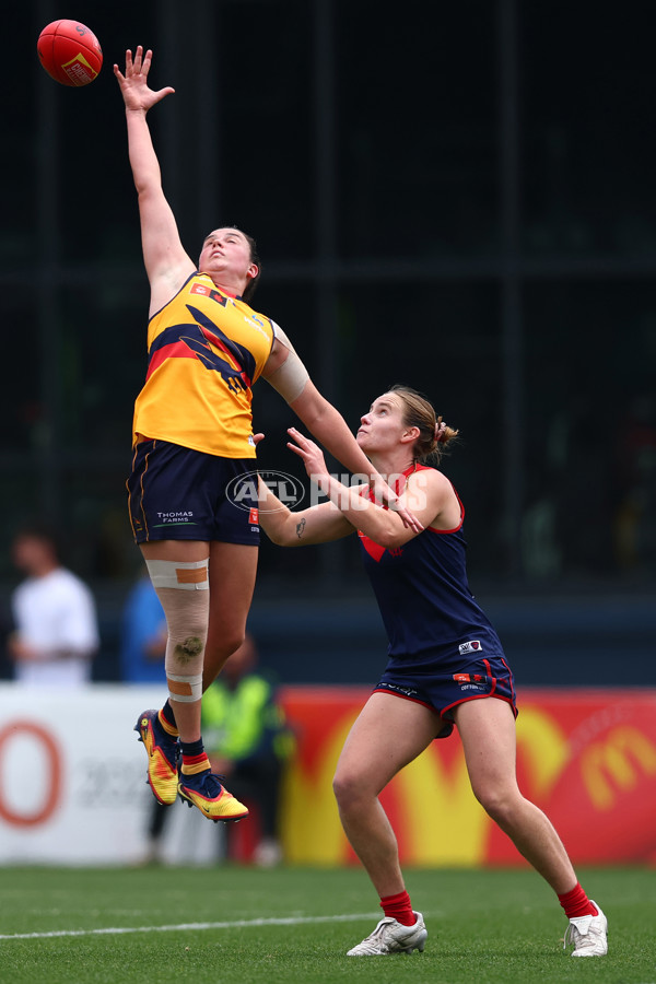 AFLW 2025 Second Semi Final - Melbourne v Adelaide - A-64797383