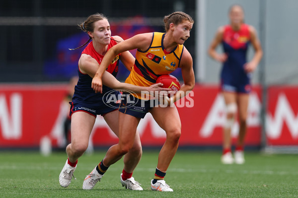 AFLW 2025 Second Semi Final - Melbourne v Adelaide - A-64797385