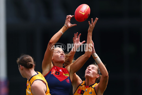 AFLW 2025 Second Semi Final - Melbourne v Adelaide - A-64797387