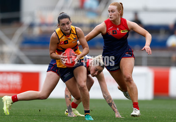 AFLW 2025 Second Semi Final - Melbourne v Adelaide - A-64797411