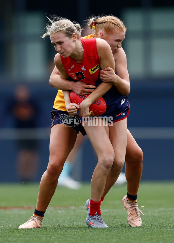 AFLW 2025 Second Semi Final - Melbourne v Adelaide - A-64797422